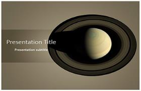 Free Saturn PowerPoint Template