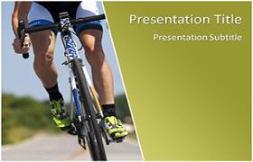Free Cycling PowerPoint Template