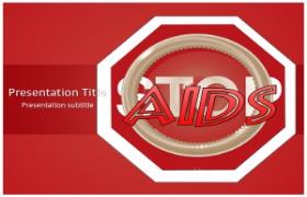 Free Stop Aids PowerPoint Template