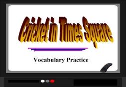 Cricket in Times Square PowerPoint Presentation