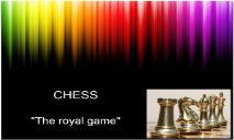 Play CHESS PowerPoint Presentation