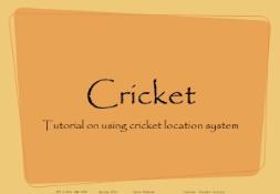 Cricket PowerPoint Presentation
