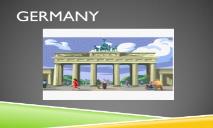 Germany, Switzerland and Austria PowerPoint Presentation