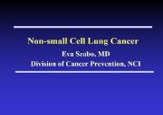 Cell Lung Cancer Powerpoint Presentation