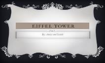 Eiffel Tower PowerPoint Presentation