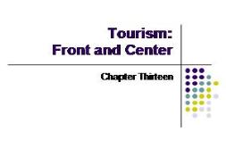 Tourism (Front and Center) PowerPoint Presentation