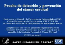 Cervical Cancer Screening and Prevention Centers for Disease PowerPoint Presentation