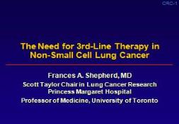 Recurrent Non small Cell Lung Cancer PowerPoint Presentation