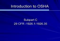 Introduction to OSHA-Pakistan Engineering Council PowerPoint Presentation
