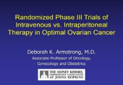 Strategies for Treatment of Relapsed Ovarian Cancer PowerPoint Presentation