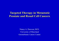 Inhibiting the VEGF Pathway in Kidney Cancer PowerPoint Presentation