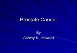 About Prostate Cancer PowerPoint Presentation