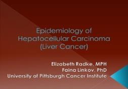 What is Liver Cancer Hepatocellular carcinoma PowerPoint Presentation