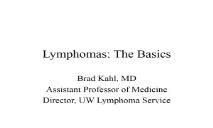 About Lymphomas PowerPoint Presentation