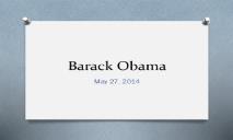 Barack Obama PowerPoint Presentation