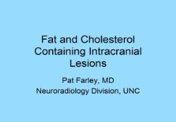 Fat Containing Lesions of the Brain PowerPoint Presentation
