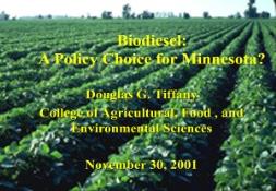 Alternative Fuels-Usage and Prospects in the U S and Minnesota PowerPoint Presentation