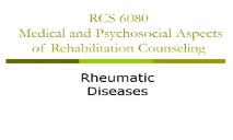 About Rheumatoid Arthritis PowerPoint Presentation