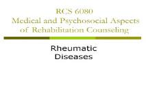 About Rheumatoid Arthritis PowerPoint Presentation