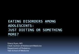 Anorexia Nervosa-Recognizing the Signs and Developing PowerPoint Presentation