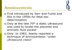Amniocentesis and CVS-Isfahan University of Medical Sciences PowerPoint Presentation
