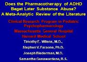 Does ADHD Beget Later Substance Use Powerpoint Presentation