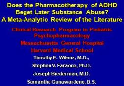 Does ADHD Beget Later Substance Use PowerPoint Presentation