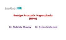 About A Benign Prostatic Hyperplasia PowerPoint Presentation