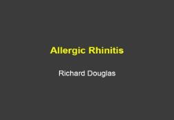 An Allergic Rhinitis PowerPoint Presentation