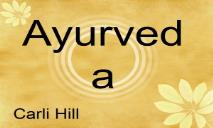 Ayurveda-Desi medicine PowerPoint Presentation