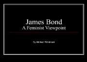 James Bond A Feminist Viewpoint Powerpoint Presentation