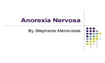 About an Anorexia Nervosa PowerPoint Presentation