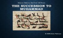 The Family Mosque in Islam-The Islamic History Corner PowerPoint Presentation