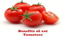 Health benefits of Tomatoes PowerPoint Presentation