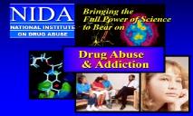 About Drug Abuse & Addiction PowerPoint Presentation