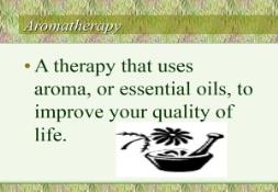 Aromatherapy PowerPoint Presentation