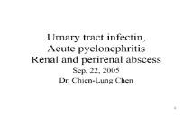 Perirenal Abscess PowerPoint Presentation