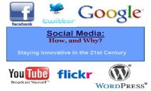 Social Media How and Why PowerPoint Presentation