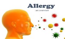 Allergy PowerPoint Presentation