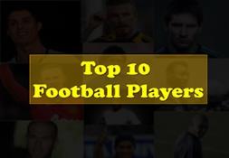 Top 10 Football Players Powerpoint Presentation