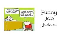 Funny Job Jokes PowerPoint Presentation