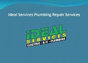 Ideal Services Plumbing Repair Services Powerpoint Presentation