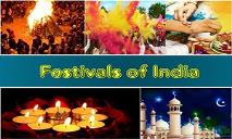 Festivals of India PowerPoint Presentation