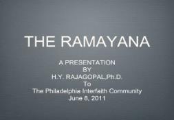 Learn About RAMAYANA PowerPoint Presentation
