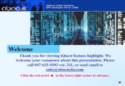 Abacus iQuest Advantages PowerPoint Presentation