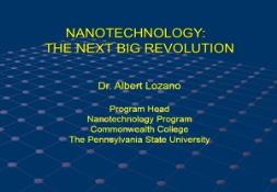 A Nanotechnology PowerPoint Presentation
