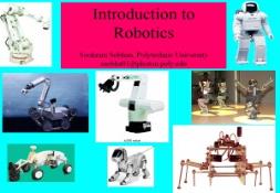 Introduction to Robotics PowerPoint Presentation