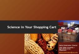 Science in Your Shopping Cart PowerPoint Presentation