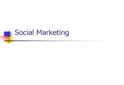 Social Marketing PowerPoint Presentation