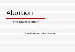 Abortion PowerPoint Presentation